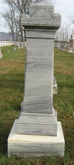 Isabel Widney <I>Witherow</I> McGee 