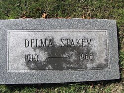 Delma <I>Nicol</I> Stakem 