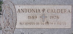 Antonia <I>Pena</I> Caldera 