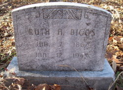 Ruth Ada “Ruthie” <I>Griffith</I> Biggs 