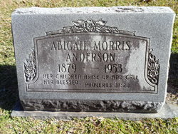 Abigail <I>Morris</I> Anderson 