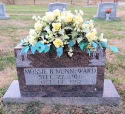 Mossie B. <I>Nunn</I> Ward 