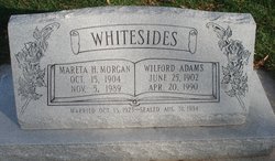 Wilford Adams Whitesides 