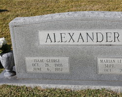 Isaac George Alexander Jr.