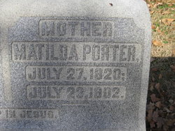 Matilda <I>Shinkle</I> Porter 