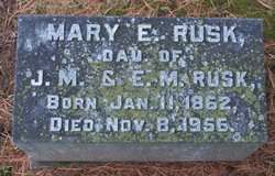 Mary Edith Rusk 