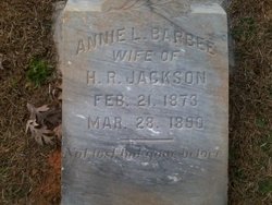 Annie L. <I>Barbee</I> Jackson 