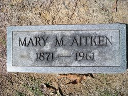 Mary M <I>Pilkey</I> Aitken 