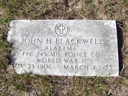 John H Blackwell 