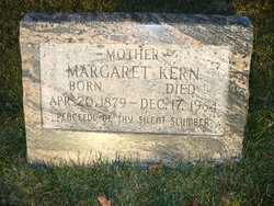 Margaret “Minnie” <I>Jones</I> Kern 