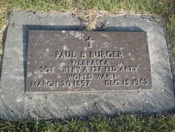 Paul Bernard Burger 