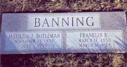Franklin B. “Bert” Banning 