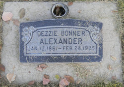 Deseret “Dezzie” <I>Bonner</I> Alexander 