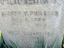 Albert W Phillips 
