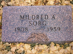 Mildred Ann <I>Felt</I> Sorg 