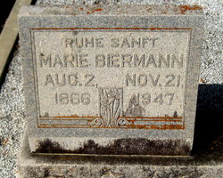 Maria <I>Schmidt</I> Biermann 