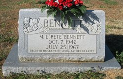 Marvin L. “Pete” Bennett 
