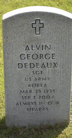 Alvin George Dedeaux 