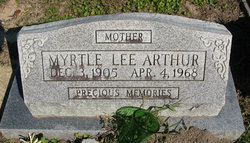 Myrtle Lee <I>Golden</I> Arthur 