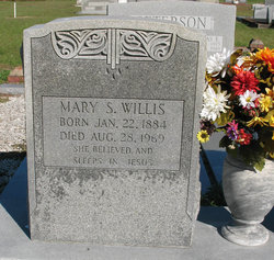 Mary Virginia <I>Simpson</I> Willis 