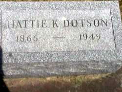 Hattie Katherine “Kate” Dotson 