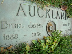 Ethel <I>Jayne</I> Auckland 