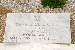 Clarence Eugene Cole 
