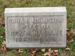 Sarah <I>Johnston</I> Kline 
