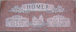 Edith Lyle <I>Healey</I> Homer 