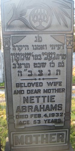 Nettie Abrahams 