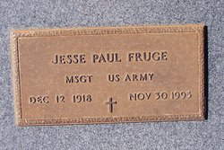MSGT Jesse Paul Fruge 