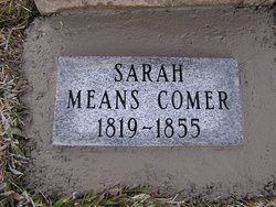 Sarah <I>Means</I> Comer 
