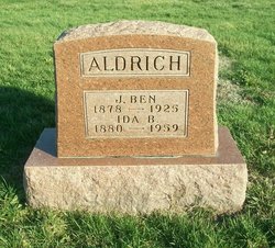 Ida Bell <I>Hence</I> Aldrich 