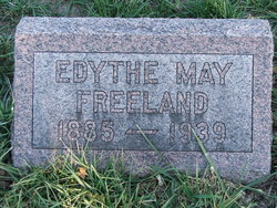 Edythe May <I>Benjamin</I> Freeland 