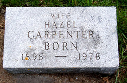 Hazel <I>Eddy</I> Carpenter Born 