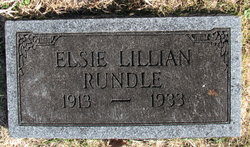Elsie Lillian Rundle 