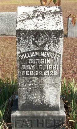 William Merritt Burgin 