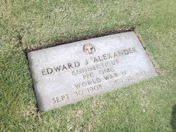 PFC Edward J Alexander 