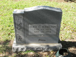 Alice Cora <I>Moore</I> Hamilton 