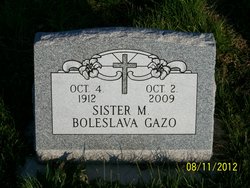 Sr Maria Boleslava Gazo 