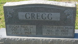 Oscar Paul Gregg 