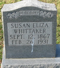 Susan Eliza Whitaker 