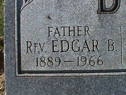 Rev. Edgar B Dean 