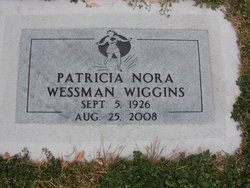Patricia Nora <I>Wessman</I> Wiggins 