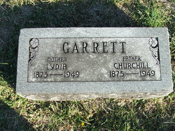 Lydia Virginia <I>Howell</I> Garrett 