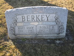 Mary Elizabeth <I>Shaw</I> Berkey 