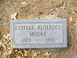 Estelle <I>Rutledge</I> Moore 