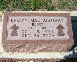 Evelyn Mae <I>Schmidt</I> Alloway 