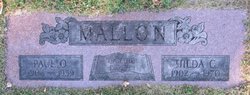 Hilda Caroline <I>Olson</I> Mallon 