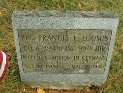 PFC Francis Leighton Loomis 